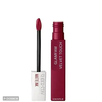 GLAMFAM Super Stay Matte Liquid Lip Colour, Long Lasting for 16 hrs Liquid Lipstick, Smudge Proof, Non Transferable Matte Lipstick For Women 5 ML-thumb0