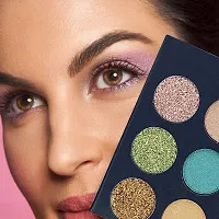 GlamFam Color Tribe Water-Proof Smudge Proof Long Lasting Eyeshadow Palette 9 in 1 Eye Makeup Professional Mattes  Shimmery Finish-thumb2