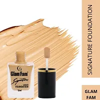 Glam fam Full coverage Signature Foundation Combo Long Lasting Natural Glow- 12ML (Natural 1  Natural 2)-thumb2