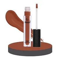 Glam Fam Matt Finish Lipcolor Lipstyle- Multicolor 5 ML (Light Brown)-thumb3