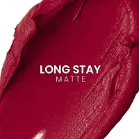 GLAMFAM Super Stay Matte Liquid Lip Colour, Long Lasting for 16 hrs Liquid Lipstick, Smudge Proof, Non Transferable Matte Lipstick For Women 5 ML-thumb3