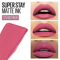 GLAM FAM Super Stay Liquid Matte Lipstick, Long Lasting, 16hr Wear, Superstay Matte Ink,5ml (Pink)-thumb1