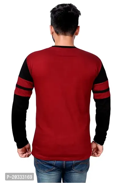 ELITZ Men's Cotton Full Sleeves T-Shirt (SK_01_P)-thumb2
