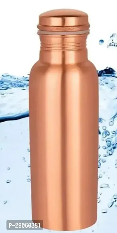 Copper Bottle for water store  1 Liter-thumb0