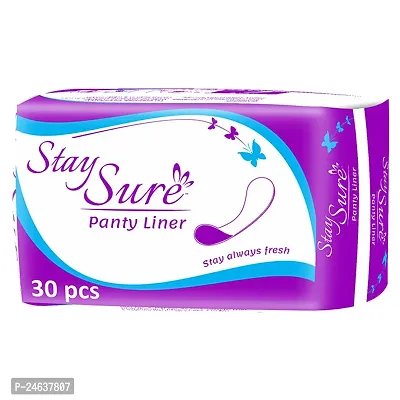 STAY SURE PANTYLINER 30 PCS PKT PACK OF 4 PKTS-thumb3