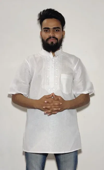 Embroidered Short Kurta