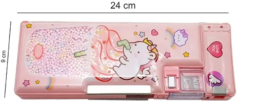 Cute Cartoon Art Pencil Box Pack of 1-thumb1