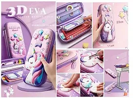 3D Unicorn Pencil Case Stationery Box-thumb1