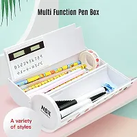 Cat pencil Case With Calculator For Kids-thumb2