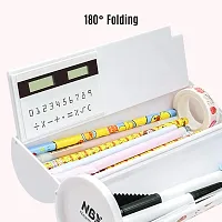 Cat pencil Case With Calculator For Kids-thumb1