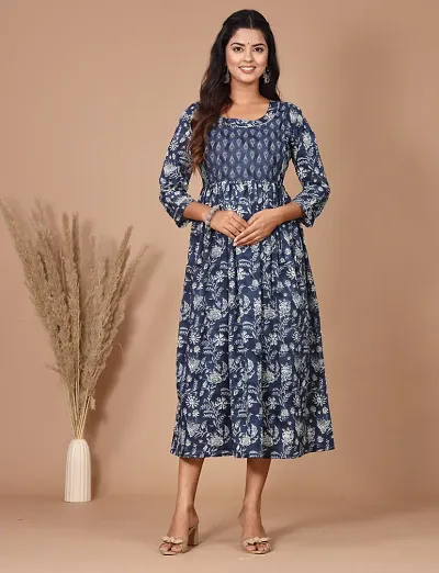 Stylish Anarkali Stitched Kurti For Women