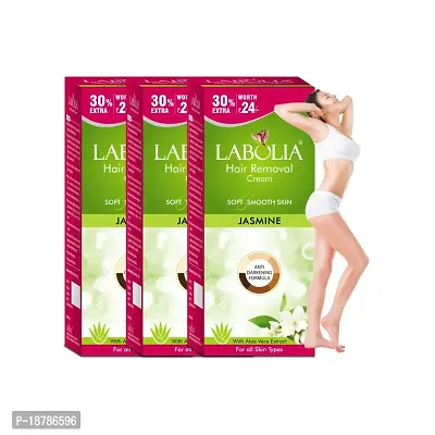 Labolia Hair Removal Cream Jasmine 25gm | Set of 3 |