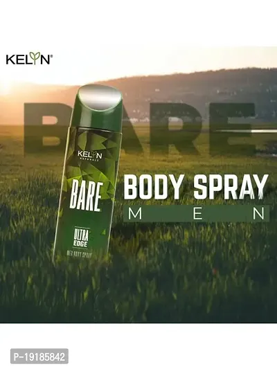 Kelyn Bare Ultra Edge Deodorant for Men Body Spray, 200 ml-thumb2