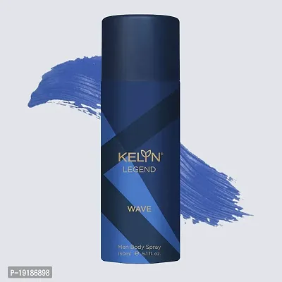 Kelyn Legend Wave Deodorant for Men Body Spray, 150 ml