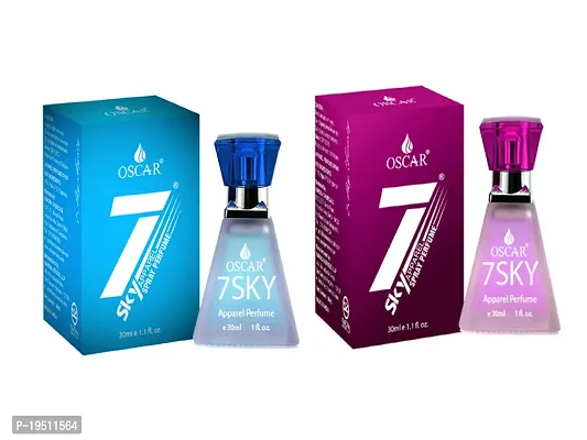 Oscar 7 sky Apparel Spray Perfume 60 ml COMBO | PACK OF 2 30ML |-thumb0