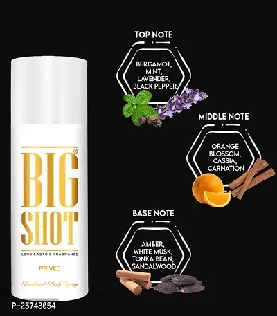 OSCAR Big Shot Privee Deodorant Body Spray 150ml Body Spray - For Men  (150 ml)-thumb4