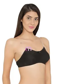 Classic Cotton Solid Bra for Women-thumb2