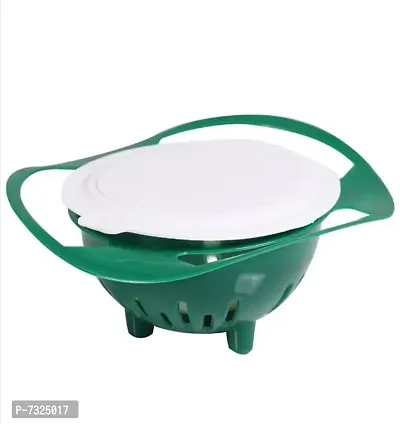 Baby Bowl  360 Degree Rotation Spill Proof Food Bowl for Baby-thumb3