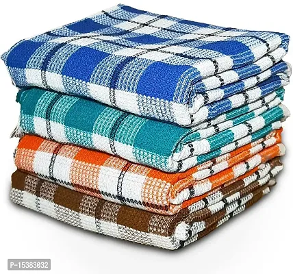 Cotton Bath Towels, Pack of 4