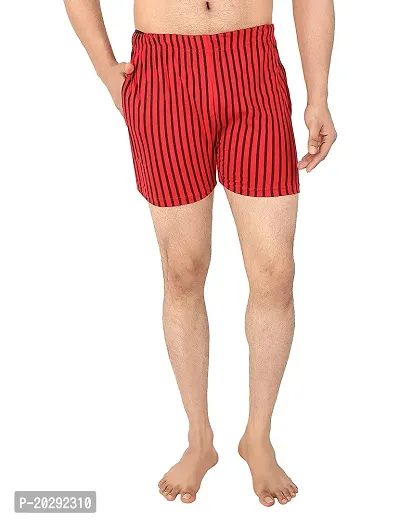Men's Super Combed Cotton Rich Regular Fit Solid Shorts with Side Pockets-thumb0