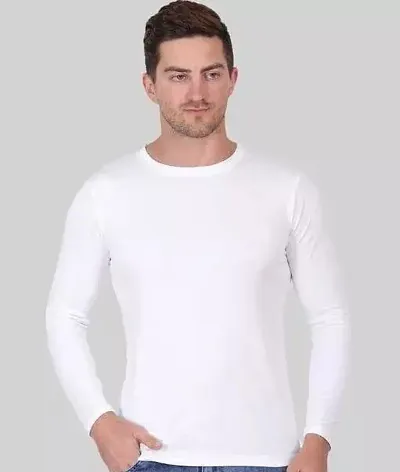 Stylish Solid T-Shirt For Men