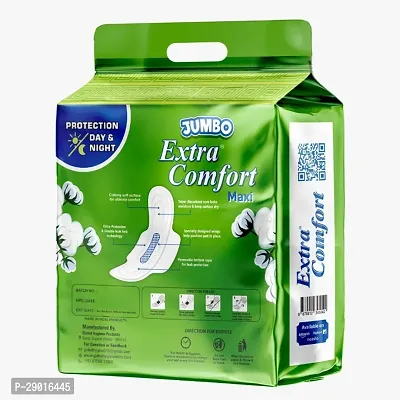 Aloevera Sanitary Pads with wings Extra Anti Bacterial Soft Comfortable New Sanitary Napkins Pads for Day  Night Protecti-thumb2