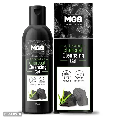 Mg8 Activated Charcoal Cleansing Gel 100Ml