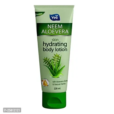Yhi Neem Aloe vera Skin Hydrating Hand And Body Lotion 220 Ml-thumb0