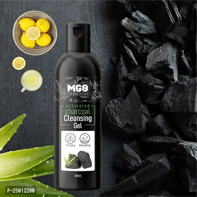 Mg8 Activated Charcoal Cleansing Gel 100Ml-thumb4