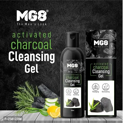 Mg8 Activated Charcoal Cleansing Gel 100Ml-thumb3