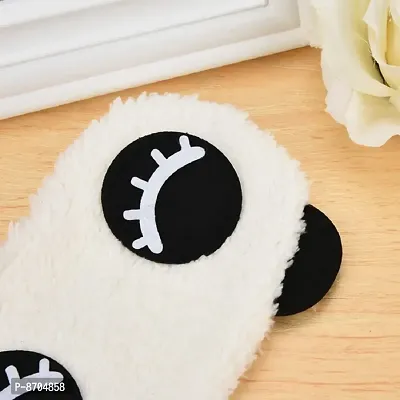 Panda Sleeping Plush Nap Eye Shade Cartoon Blindfold Long Eyelashes Sleep Cover Travel Rest Patch Mask-thumb6