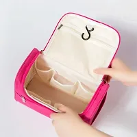 Hanging Travel Toiletry Kit Bag (Pink)-thumb4
