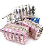 Cosmetic Bags Women Make Up Bag Pouch Travel Organizer (Pink)-thumb3