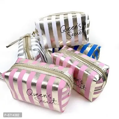 Cosmetic Bags Women Make Up Bag Pouch Travel Organizer (Pink)-thumb4