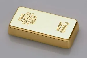 Glittering Gold Bar Paper weight-thumb3