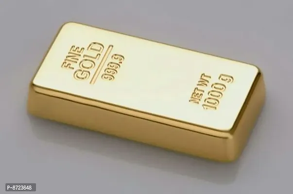 Glittering Gold Bar Paper weight-thumb4
