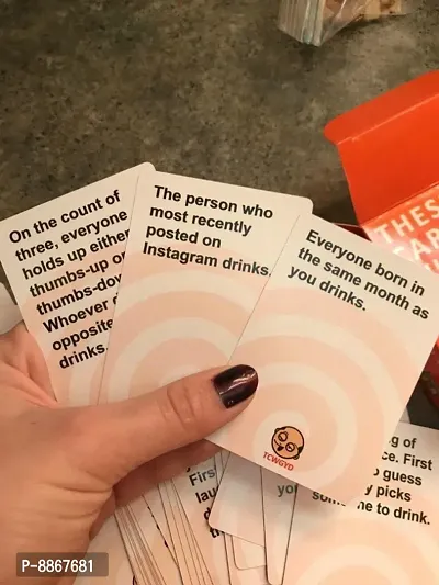 These Cards will get You Drunk - Fun Adult Drinking Game for Parties-thumb2