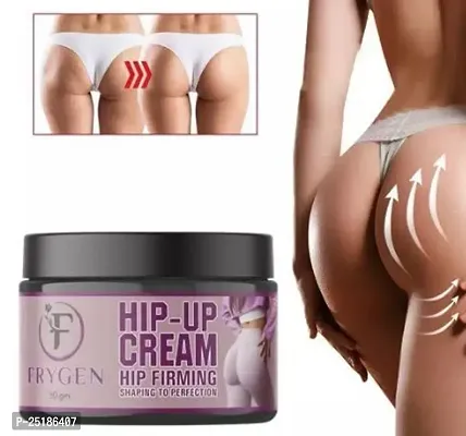 Frygen Hip Up Oil For Skin Toning For Stomach, Hips And Thigh Neck Back Legs Cream For Women- 50Gm-thumb0