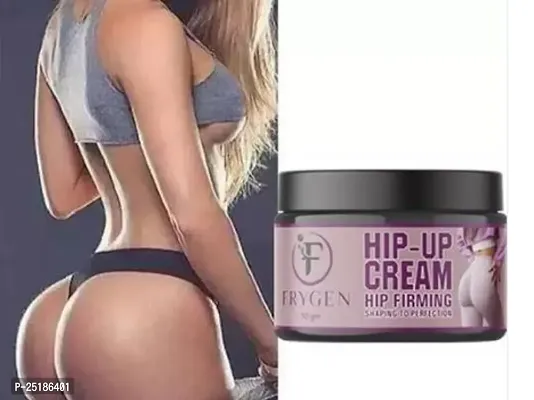 Frygen Hip Up Oil For Skin Toning For Stomach, Hips And Thigh Neck Back Legs Cream For Women- 50Gm-thumb0