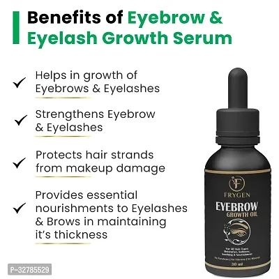 Frygen 100% Pure Eyebrow  Eyelash Growth Oil (30 ml )-thumb2