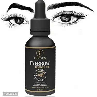 Eyebrow Growth Oil | Eyelash Growth Serum | Eyebrow Thickener | Eyelash Curler  Eyelash Lifter | Free Eyebrow Brush or Eyebrow Spoolie | Eyebrow Castor Oil + Coconut Oil + Vitamin E( 30ml)-thumb0