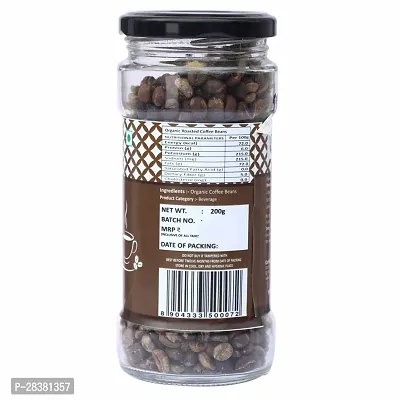 Nimbark Food Whole Roasted Coffee Beans - 200gm