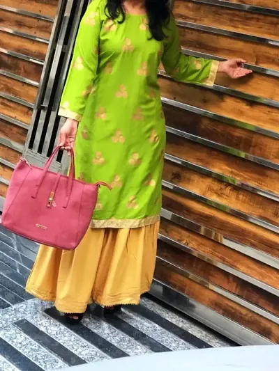 Pretty Fancy Festive Wear Rayon Kurta Sets