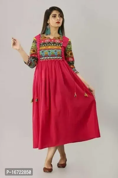 Beautiful Rayon Digital Printed Kurti For Women-thumb0