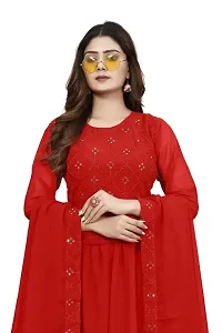 Beautiful Georgette Kurta Pant Dupatta Set For Women-thumb2