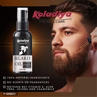 KOLADIYA THE SKIN CARE Red (BEARD YOUR OWN WAY) Beard Oil  (50 ml).