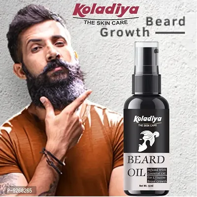 Koladiya the skin care Beard Growth Oil for str