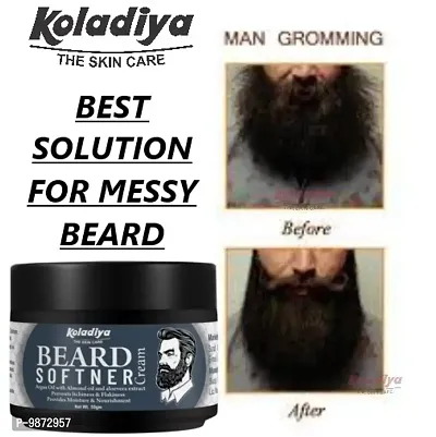 Koladiya the skin care Beard Softener For Men Beard Cream. For all type of beard.-thumb0