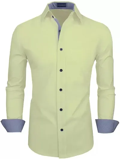 Comfortable Cotton Long Sleeves Casual Shirt 