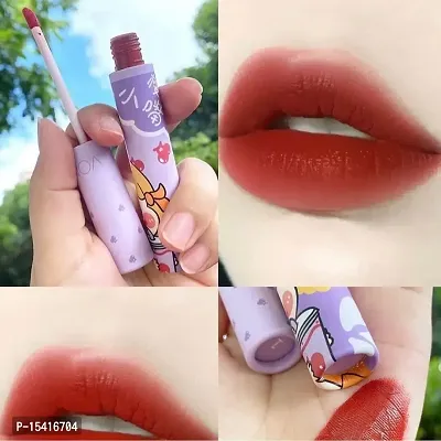 Vongee Lip Gloss Set Matte Waterproof Liquid Lipstick Lip Glaze (SHADE 1)